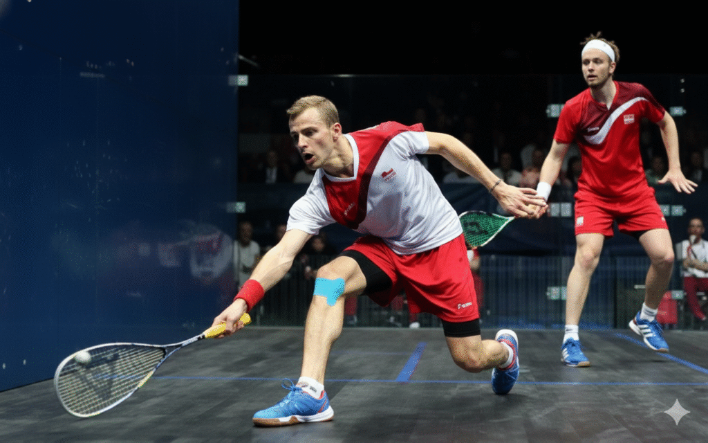 Emerging squash players from traditional and non-traditional squash nations: with Olympic debut at LA28, they carry hopes of becoming first-time Olympic medallists.