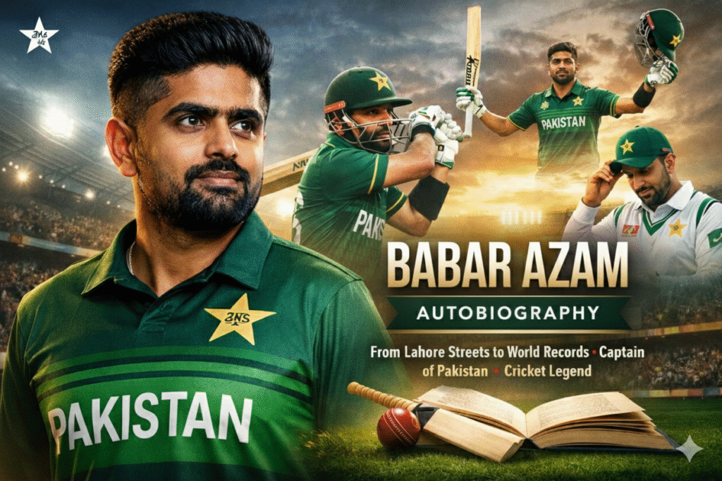 Babar Azam Autobiography Pakistan cricket legend