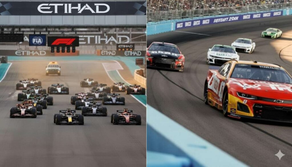 Formula 1 vs. NASCAR 