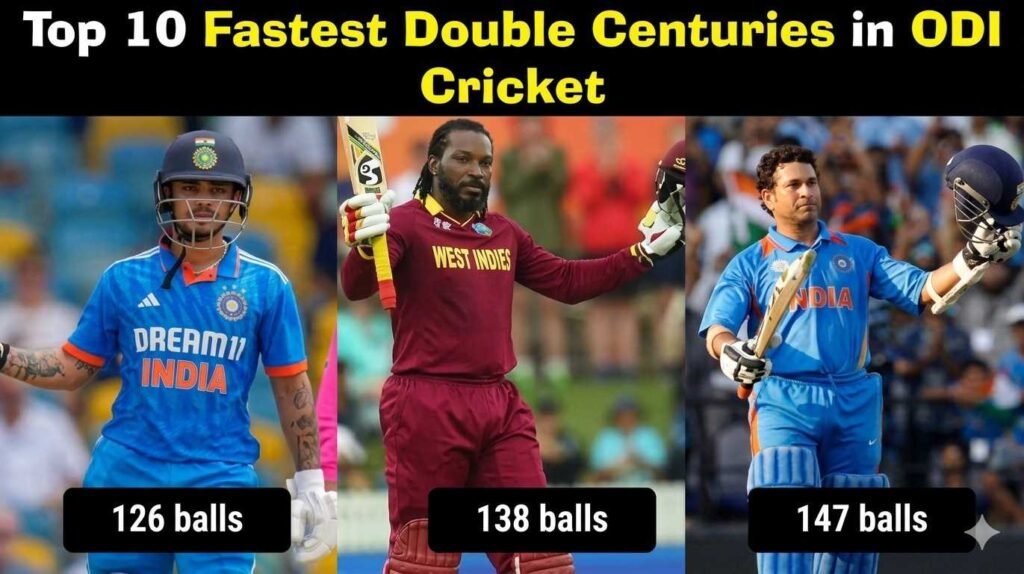 Fastest Double Centuries